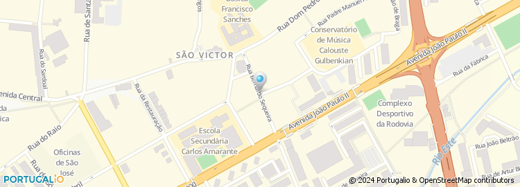 Mapa de Rodrigues Sampaio - Soc. de Cardiologia, Lda