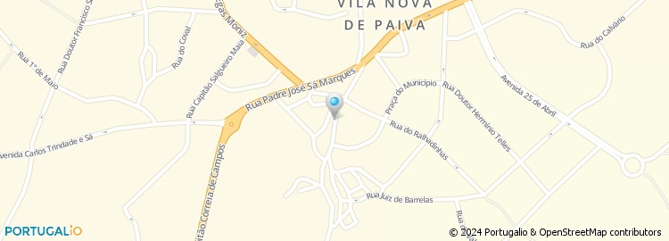 Mapa de Rodrigues Vale & Almeida, Lda