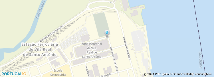 Mapa de Rolear Mais Vila Real de Santo António | Comercialização de equipamentos
