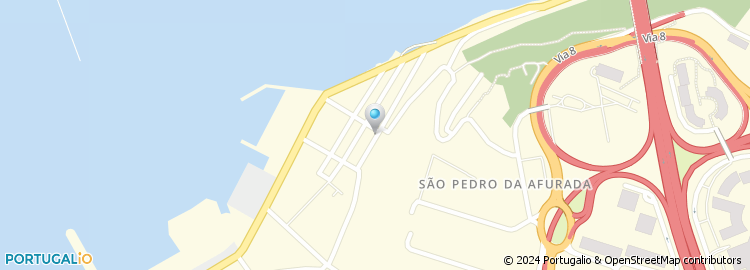 Mapa de Roomsco Portugal - Reservas de Hotéis Online