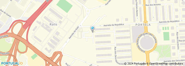 Mapa de Rosa Batista - Instalação Eléctrica, Unipessoal Lda