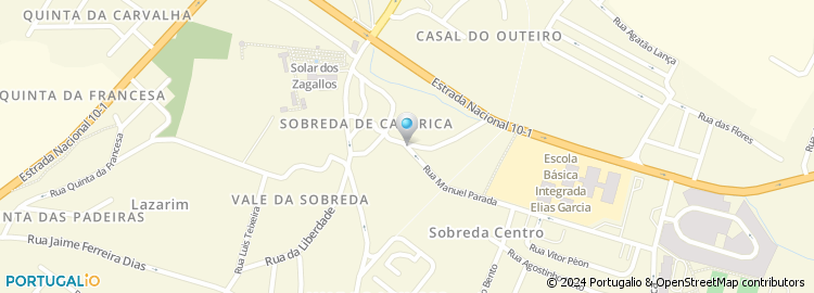 Mapa de Rosário & Fernando - Supermercados, Lda