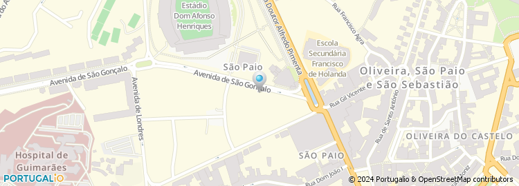 Mapa de Rosário Gonçalves, Unipessoal Lda