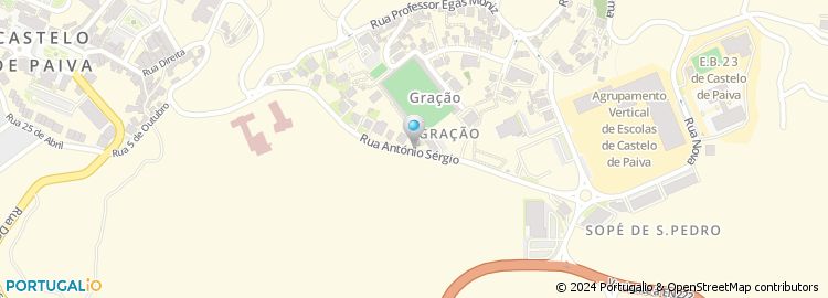 Mapa de Rosário Sales - Academia de Dança, Unipessoal Lda