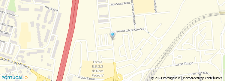 Mapa de Roselia & Tomas - Soc. Comercial Exploração Restaurantes, Lda