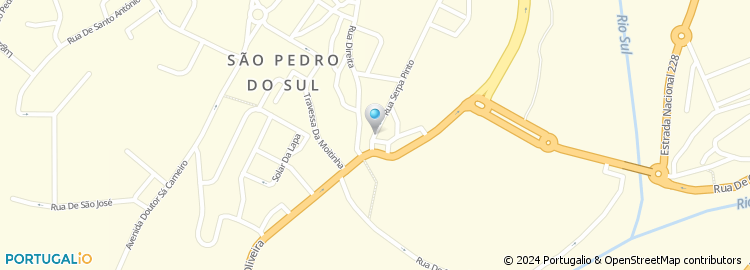 Mapa de Roseta e Santos - Ourivesaria Relojoaria, Lda