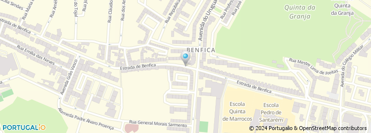 Mapa de Rossio de Benfica - Soc. de Serv. Pastelaria e Restauração, Lda