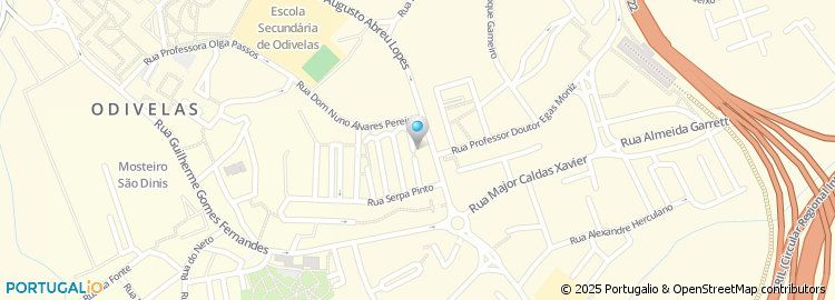 Mapa de Roulote dos Sabores Lda