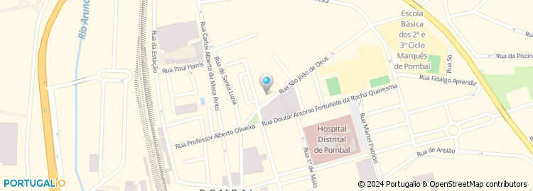 Mapa de Rr Center, Pombal