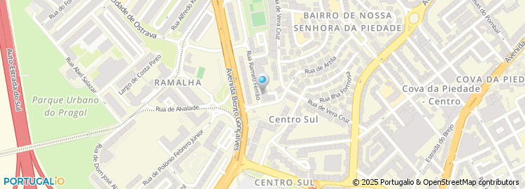 Mapa de Rtdc - Receita Tradicional de Bifanas de Vendas Novas, Lda