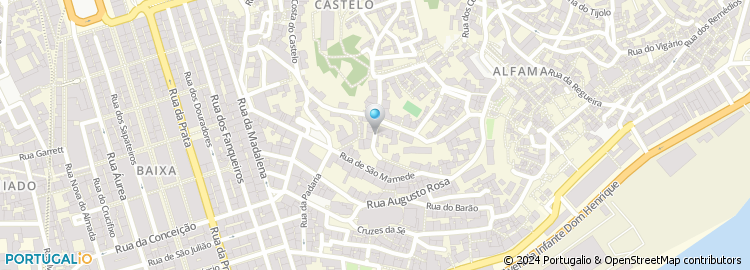 Mapa de Rua da Saudade - Gestão Imobiliária, Unipessoal Lda