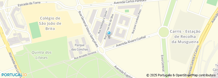 Mapa de Rua Fonte de Maio 50, Lda