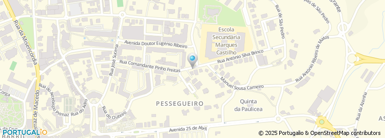 Mapa de Rui A Almeida Bastos