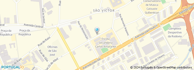 Mapa de Rui Bacelar Ferreira