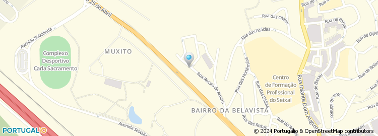 Mapa de Rui M. Almeida - Instalações Eléctricas, Lda