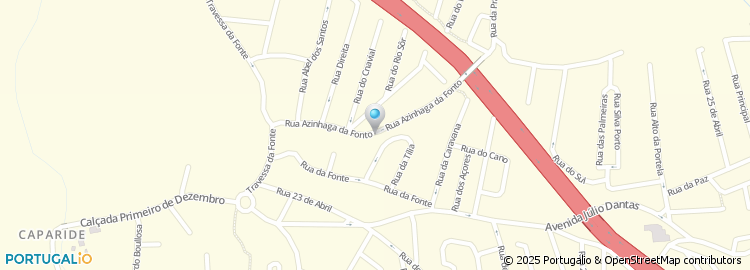 Mapa de Rui Manuel de Oliveira Santos