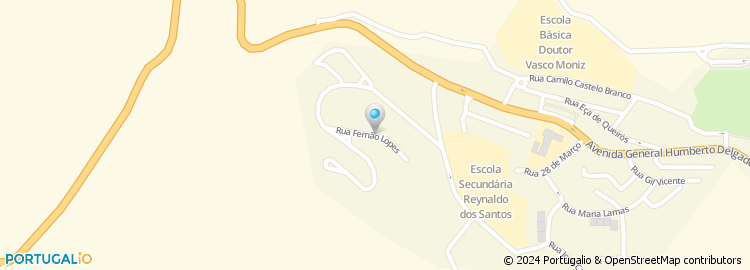 Mapa de Rui Manuel Martins Nunes
