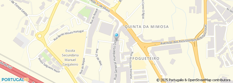 Mapa de Rui Pestana Fernandes - Sociedade de Mediação Imobiliária Lda