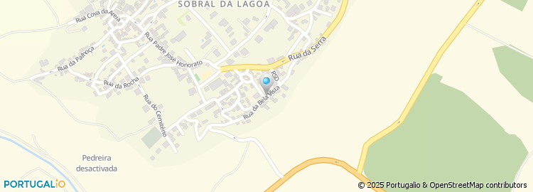 Mapa de Rui Salustiano, Unipessoal Lda