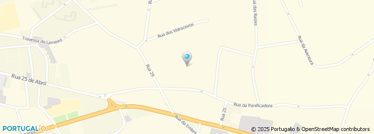 Mapa de S3D Ii - Sistemas e Controlo Dimensional, Lda