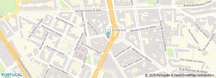 Mapa de Sabores do Saldanha, Cafetaria, Lda