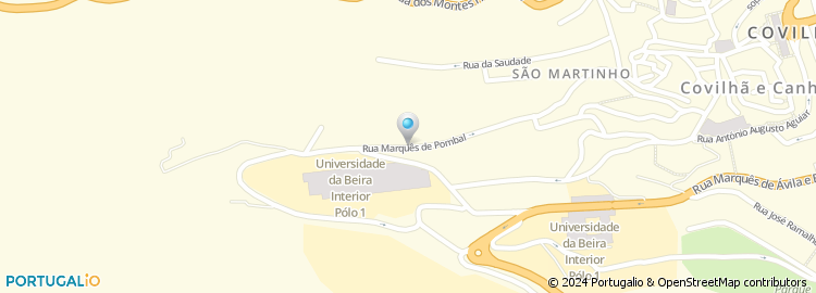 Mapa de Sabugal +  Empresa Municipal de Gestão Espaços Culturais, Desportivos, Turísticos e de Lazer Em