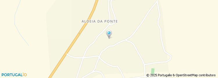 Mapa de Aldeia da Ponte