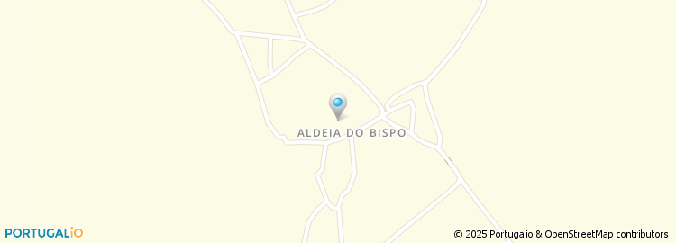 Mapa de Aldeia do Bispo