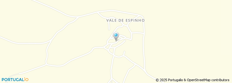 Mapa de Vale de Espinho