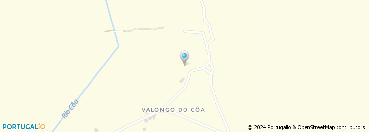 Mapa de Valongo de Cima