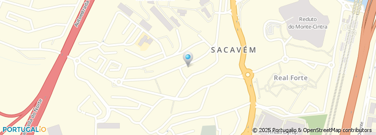 Mapa de Sacavenense - Coop. de Consumo C.R.L.,A