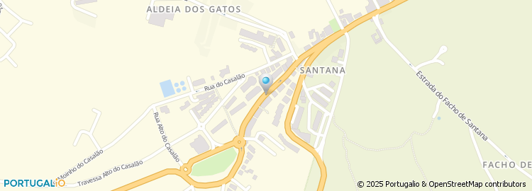 Mapa de Sadomacas - Transportes Especiais de do entes, Lda