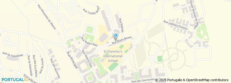 Mapa de Saint Dominic´s International School