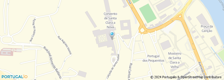 Mapa de Sala de Musculação e Cardio Fitness do Estádio Universitário de Coimbra
