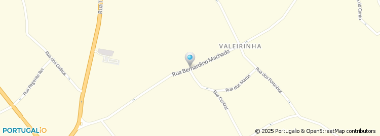 Mapa de Salão Cabeleireiro Tina