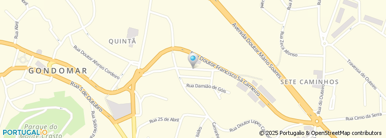 Mapa de Salão de Cabeleireiro Fatima Marques, Lda