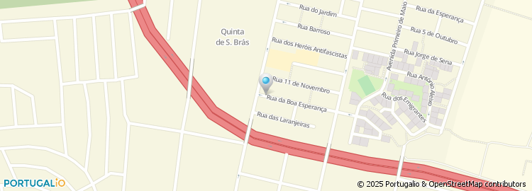 Mapa de Saldanha & Maia - Sociedade de Construção Civil, Lda - Em Liquidação