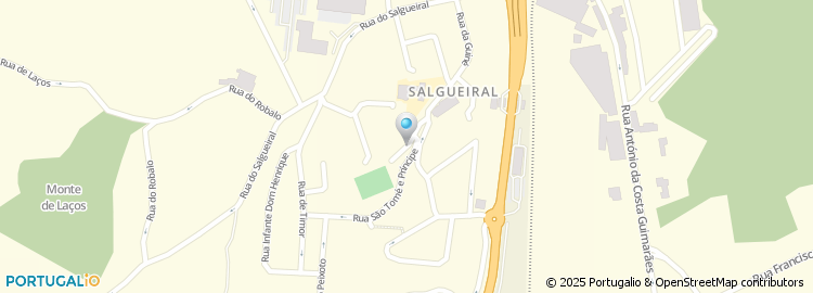 Mapa de Salgueiral - Associação de Recreio e Cultura S.A.RC