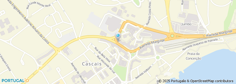 Mapa de Salpevitor - Exploração Hoteleira da Linha de Cascais, Lda