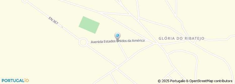 Mapa de Avenida dos Estados Unidos da América