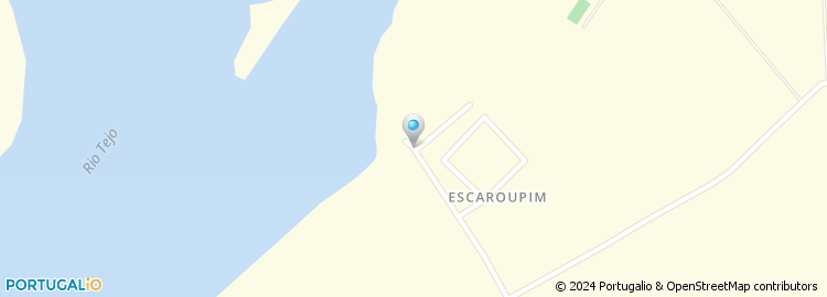 Mapa de Parque de Campismo de Escaroupim