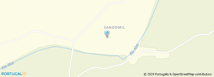 Mapa de Sandofri - Soc. de Frio de Sandomil, Lda