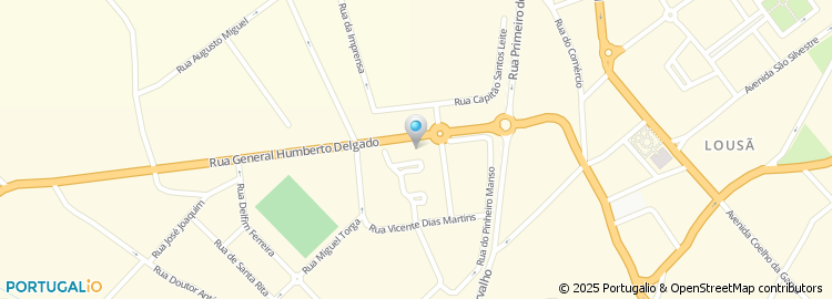 Mapa de Sandra Marina Pires, Unipessoal Lda