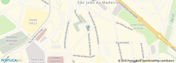 Mapa de Sanjogaspeas - Serv. de Apoio a Indústria de Calçado, Lda