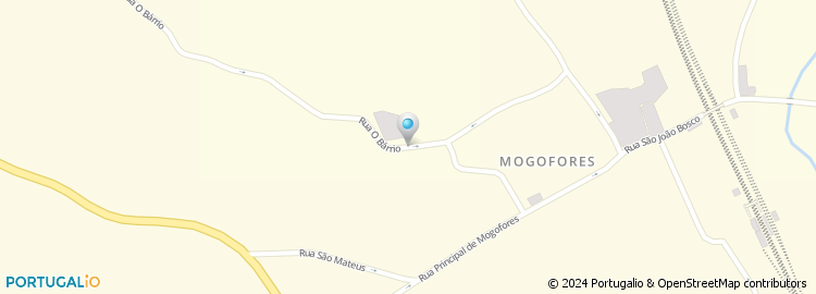 Mapa de Santa Casa da Miser. de Sangalhos