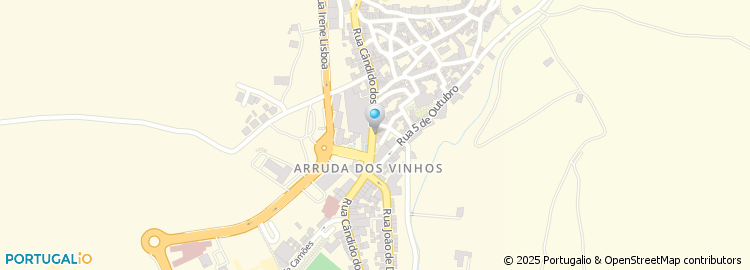 Mapa de Santa Casa da Misericordia de Arruda dos Vinhos