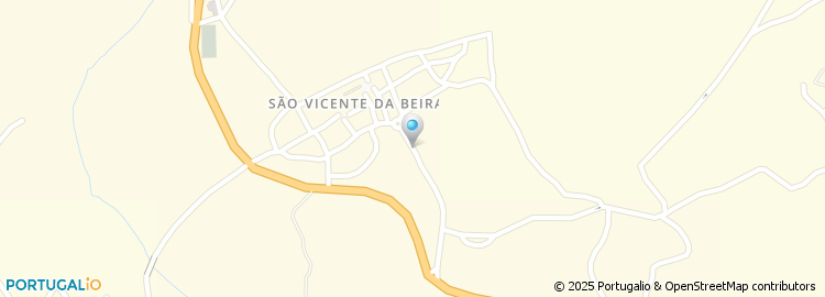 Mapa de Santa Casa da Misericordia de São Vicente da Beira