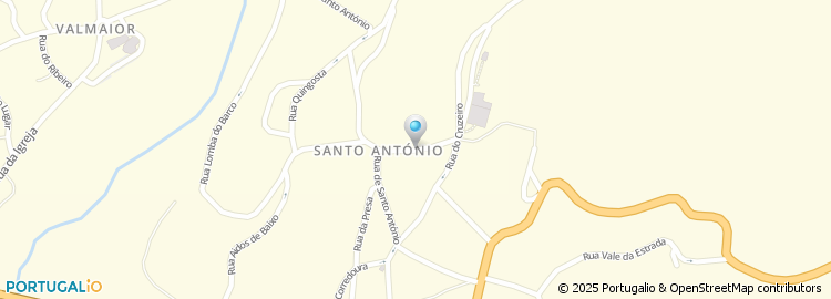 Mapa de Rua do Canto