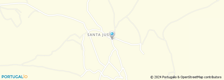 Mapa de Santa Justa Sweet, Unipessoal Lda