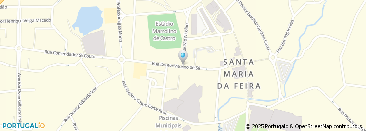 Mapa de Apartado 100, Santa Maria da Feira